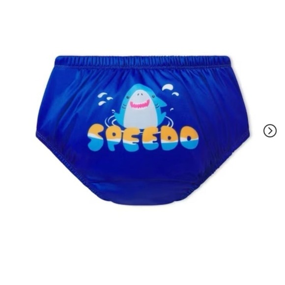 New Speedo Infant Swim Diaper - Blue Shark
Size medium 12 months 
Retail $16.99 - Picture 8 of 9
